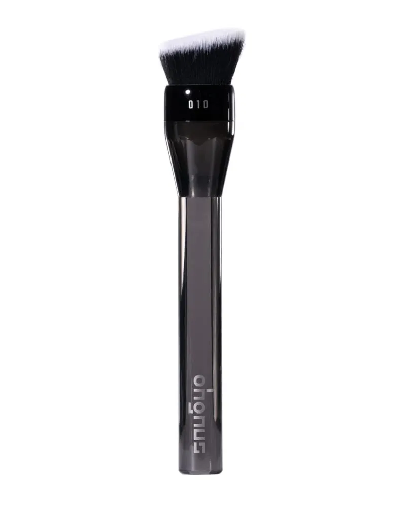 #010 Angled Flat Foundation Brush, Vegan Makeup Brush, K-Beauty