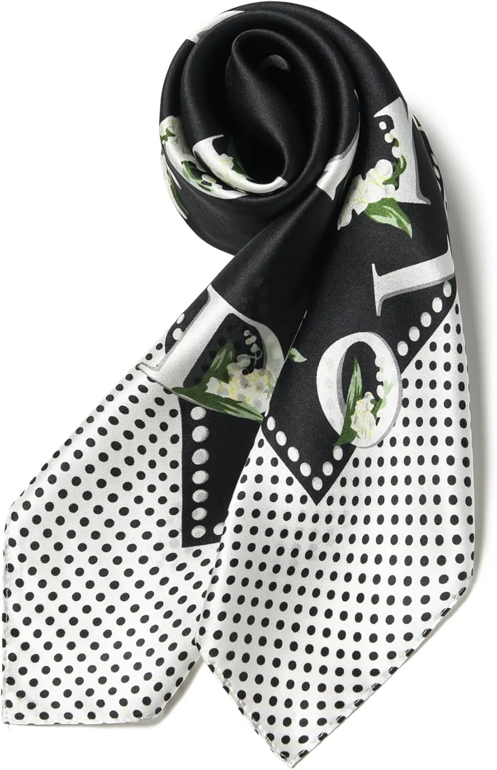 100% Pure Mulberry Silk Square Scarf 25.6" X25.6'' - Head & Neck Scarf for Women, Gift-Packaged