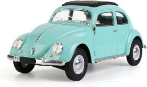 10KM/H Simulation Running Beetle Drift Flat Running RC Car, 1:16Scale Remote Control Drift Vehicle with LED Light, Low-Voltage Protection for Adults