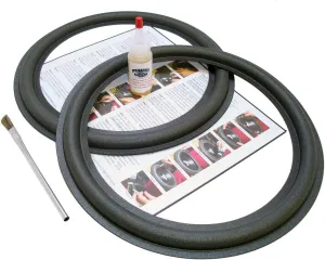12" Subwoofer Foam Surround Edge Repair Kit - 2 Speaker Kit - Only Compatible with JL Audio 12W3 and 12W3v2
