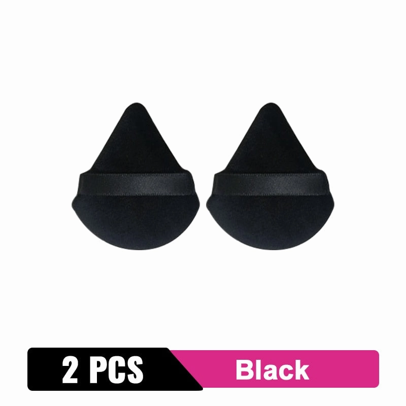 2/6Pcs Triangle Powder Puff Soft