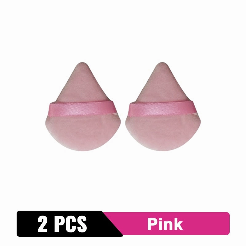 2/6Pcs Triangle Powder Puff Soft