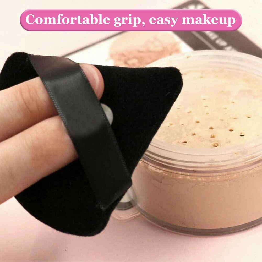 2/6Pcs Triangle Powder Puff Soft