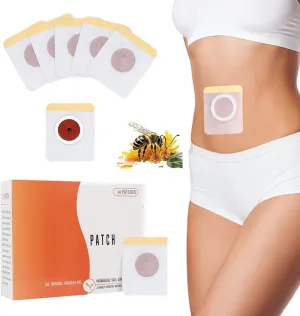 30Pcs Belly Patch, Waterproof Stickers for Women Girls, Natural Belly Sticker for Women & Men, Belly Pads Navel Sticker, Sweatproof Patches, Comfortable and Easy to Use