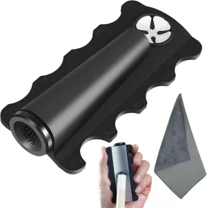 5 in 1 Pool Cue Tip Head Repair Tool Cue Wipes Cloth Kit,Cue Repair Cleaning Tool Set,Pool Cleaner Burner Accessories,Multifunctional Billiard Cue Tip Dresser,Portable Billiard Accessories