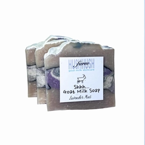 – Goat Milk Soap Bar for Face & Body | Lavender Mint Soap with Essential Oils & Fragrance Oils | Moisturizing Vitamin-Rich Skincare – Lavender Mint 3 Pack