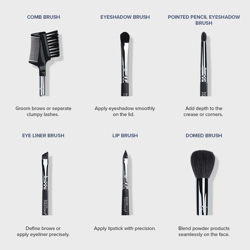 Academic 28 Pcs Brush Kit