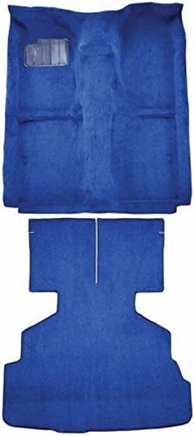 ACC Automotive Carpet Compatible with 1986 to 1992 Toyota Supra, Complete Kit (802-Blue Plush Cut Pile)