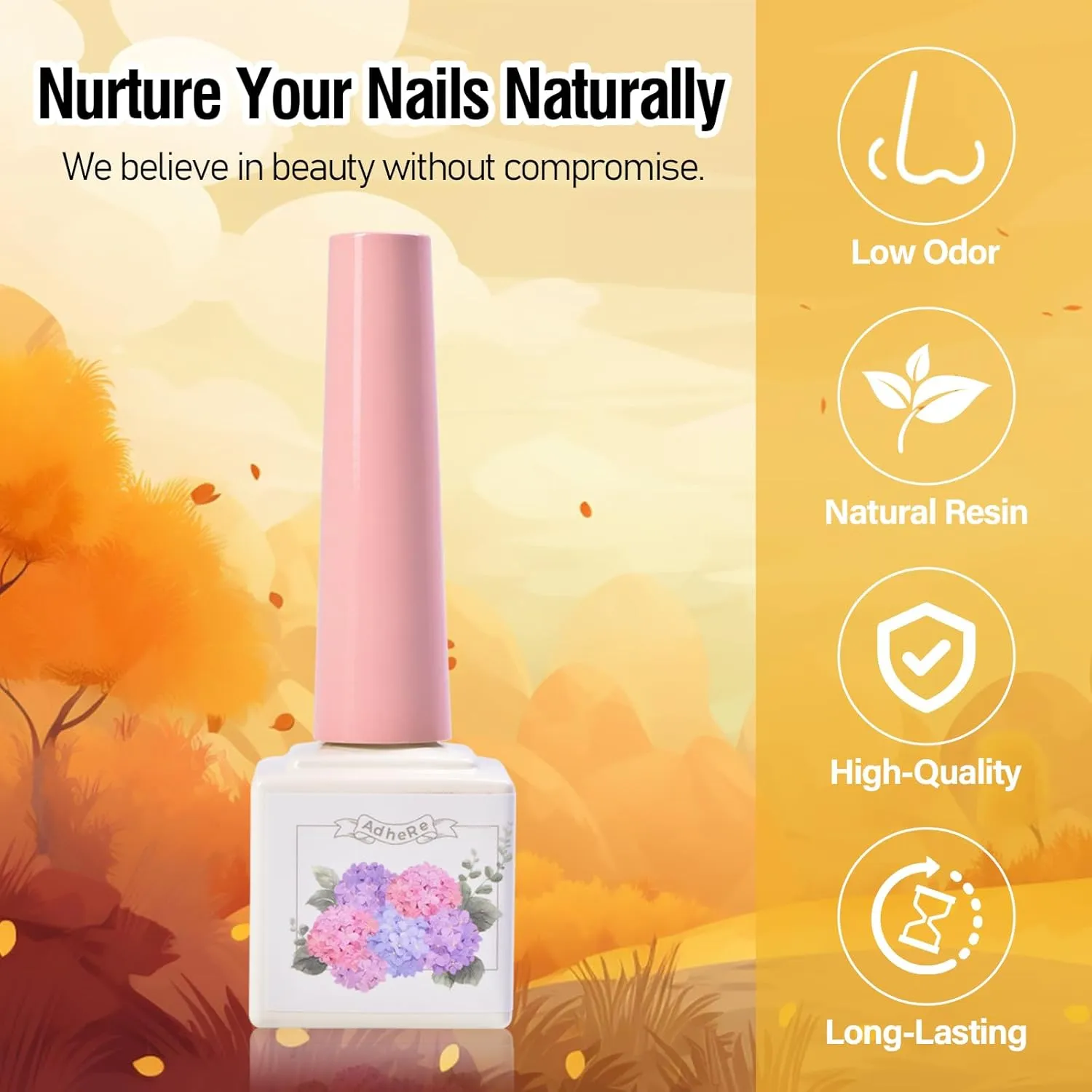 ADHERE Cat Eye Gel Nail Polish Set 12ML, 7 Colors Holographic Cat Eye Glitter Gel Polish Set Orange Brown Fall Nail Gel Polish Kit with Magnet Soak Off LED Nail Art Gel DIY Salon Gifts For Women
