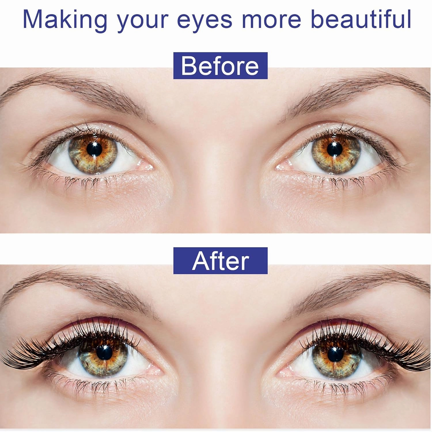 Alcastar Magnetic Eyelashes, Synthetic Fiber, Natural Look, Waterproof, No Glue Required (B-cat eye72D28)