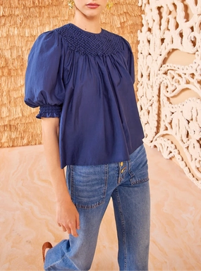 Alita Top in Midnight