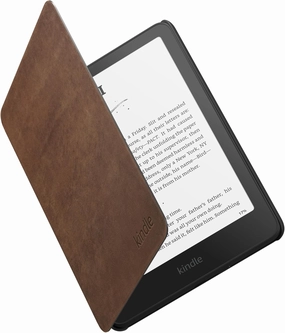 All-new Amazon Kindle Paperwhite and Kindle Colorsoft Signature Edition Case, Lightweight and Foldable Protective Cover - Premium Leather