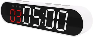 Asixxsix Portable Gym Timer Clock, Magnetic Workout Interval Timer with Remote Control, Stopwatch, Pre Set Training Modes, 1500mAh Battery Fitness Digital Timer for Home Garage Boxing