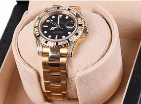 Automatic Watch Winder for 2 Watches, Silent Motor, 4 Modes, Anti-Magnetic Interior, Wood Display Case