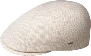 Bailey 1922 Jeth Contour Cap - c/XL Ivy Caps & Flat Caps Chalk Plaid