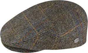 Bailey 1922 Lou Contour Cap - Navy Plaid/XL Ivy Caps & Flat Caps