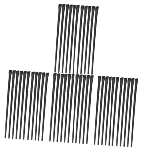 balacoo 48pcs Eye Makeup Brush Angled Eyeliner Eyeshadow Brushes Lightweight Portable for Easy Application for Travel Daily Use for Friends