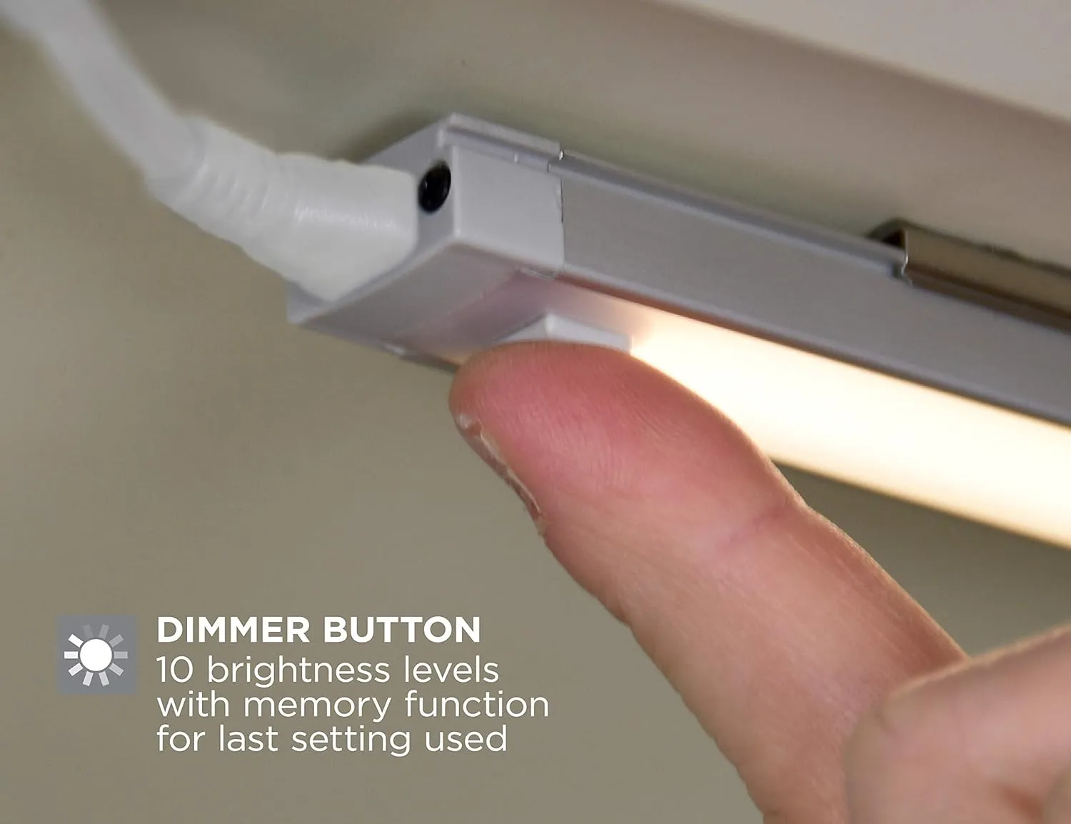 BLACK DECKER LED Under Cabinet Lighting Kit, 2-Bars, 12in. Each, DIY Tool-Free Install w/Magnetic Option, Daylight, 5000K, 860 Lumens (LEDUC12-2DK)