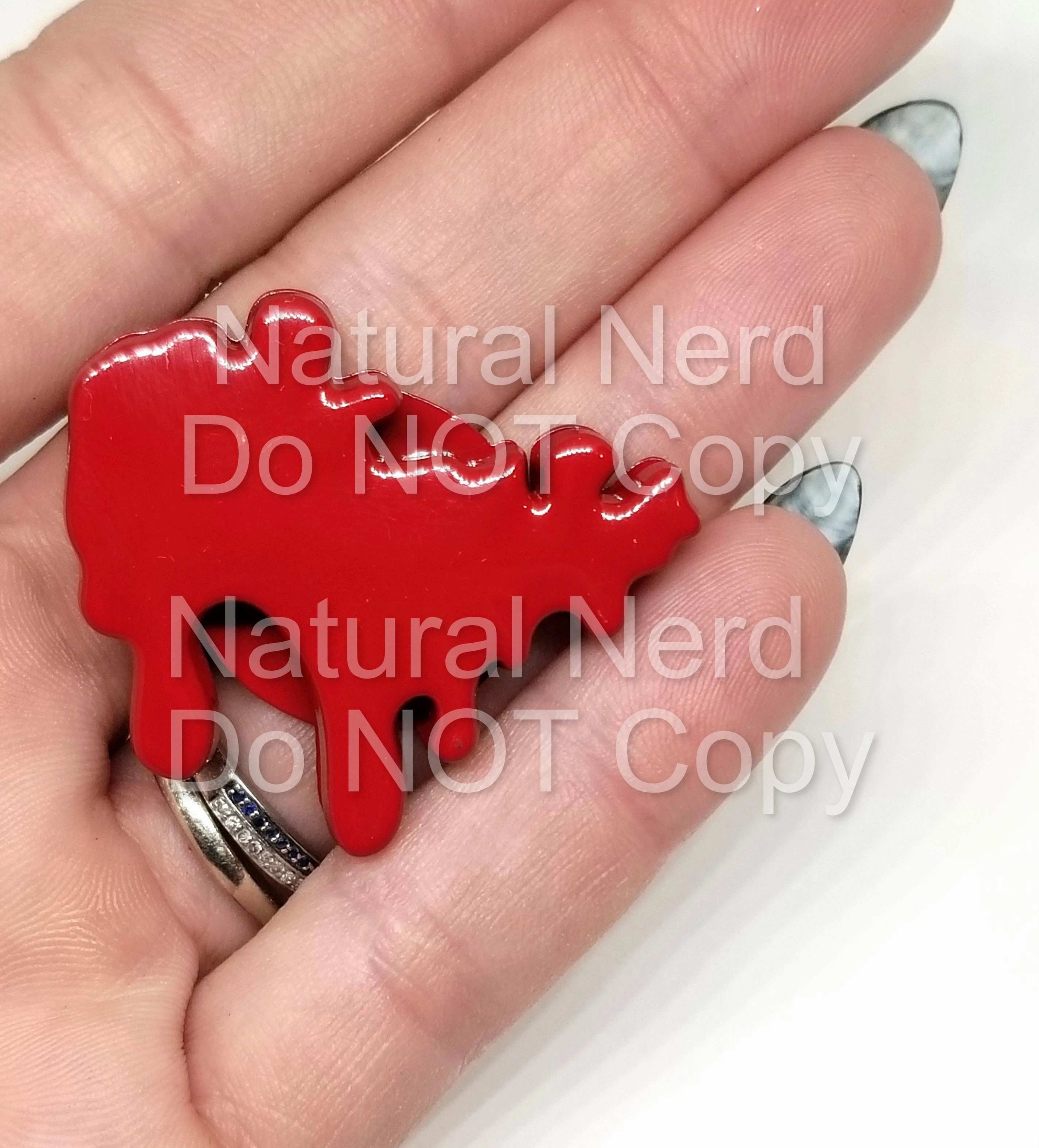Blood Drip Magnetic Snap