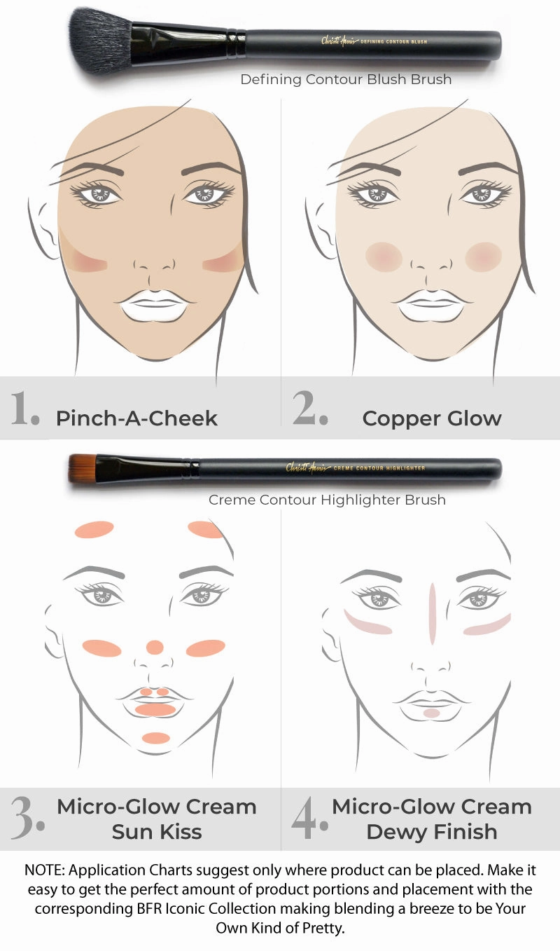 BLUSH YOUR HEART - Professional Brushes - 2 Products