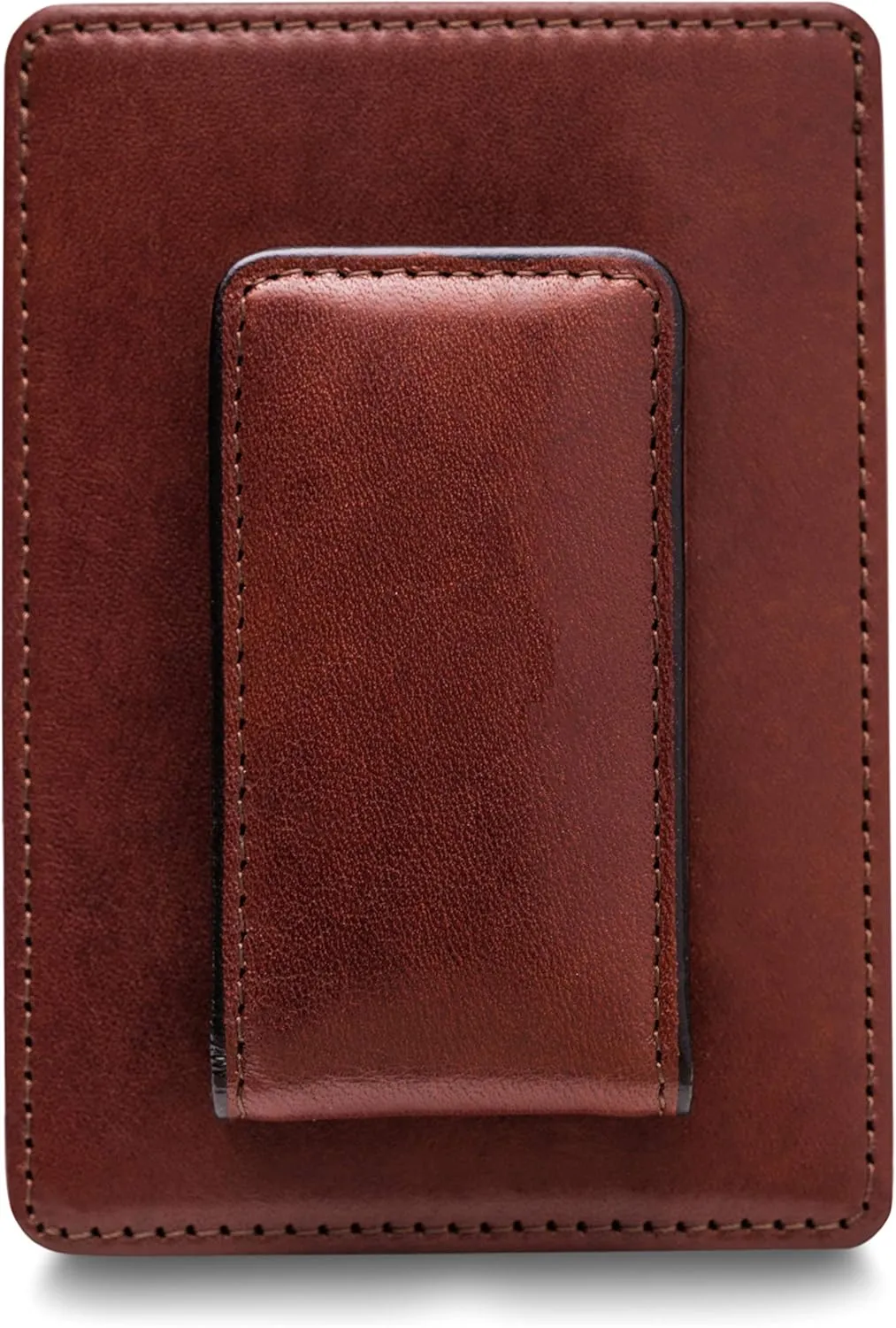 Bosca Old Leather RFID Blocking Front Pocket Wallet with Magnetic Money Clip - Leather Wallet for Men