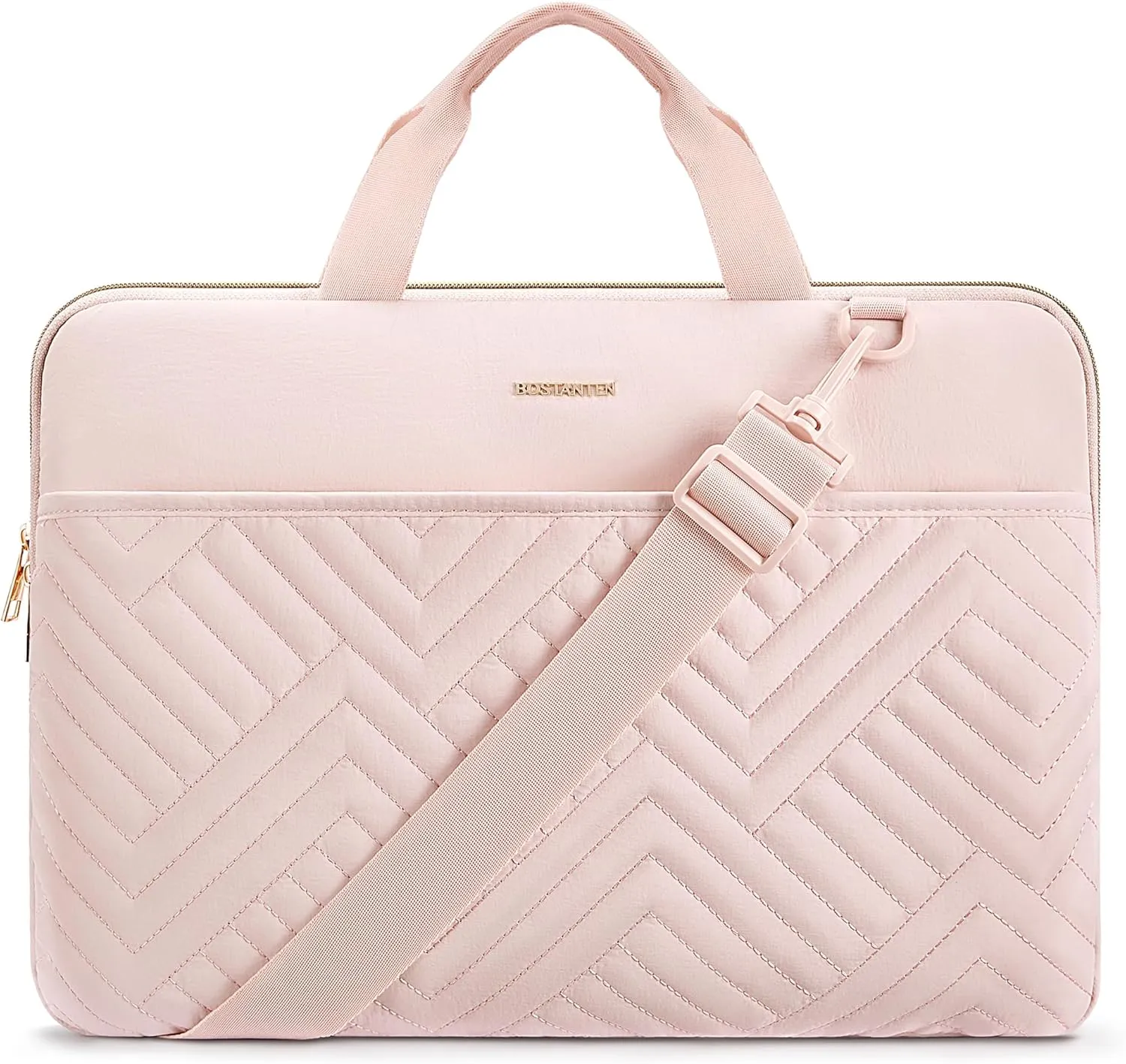 BOSTANTEN Laptop Sleeve 13 Inch Puffy Padded Laptop Bag Protective Case Water Resistant Compatible with MacBook Air 13'' M3 2024