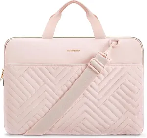 BOSTANTEN Laptop Sleeve 13 Inch Puffy Padded Laptop Bag Protective Case Water Resistant Compatible with MacBook Air 13'' M3 2024