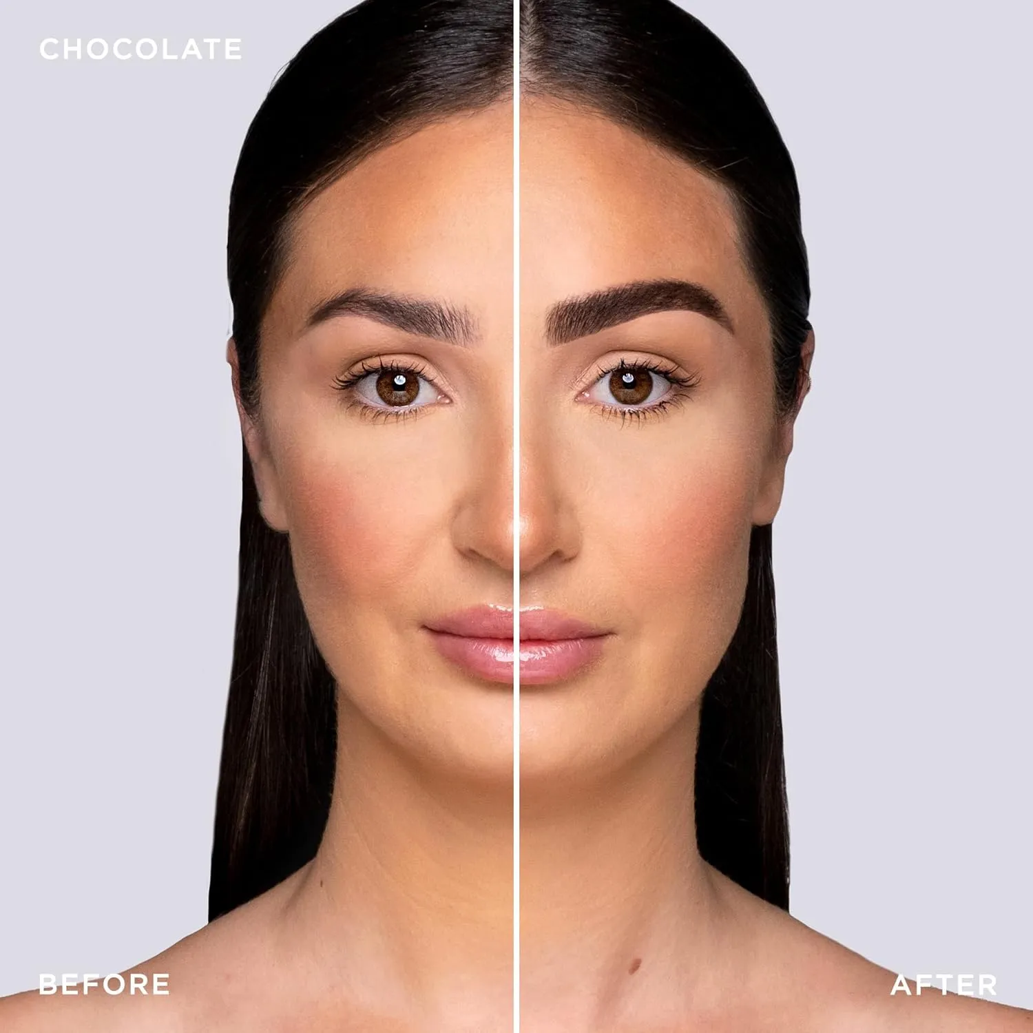 Brow Code TINTED Multi-Peptide Brow Gel w/Brush (Chocolate)