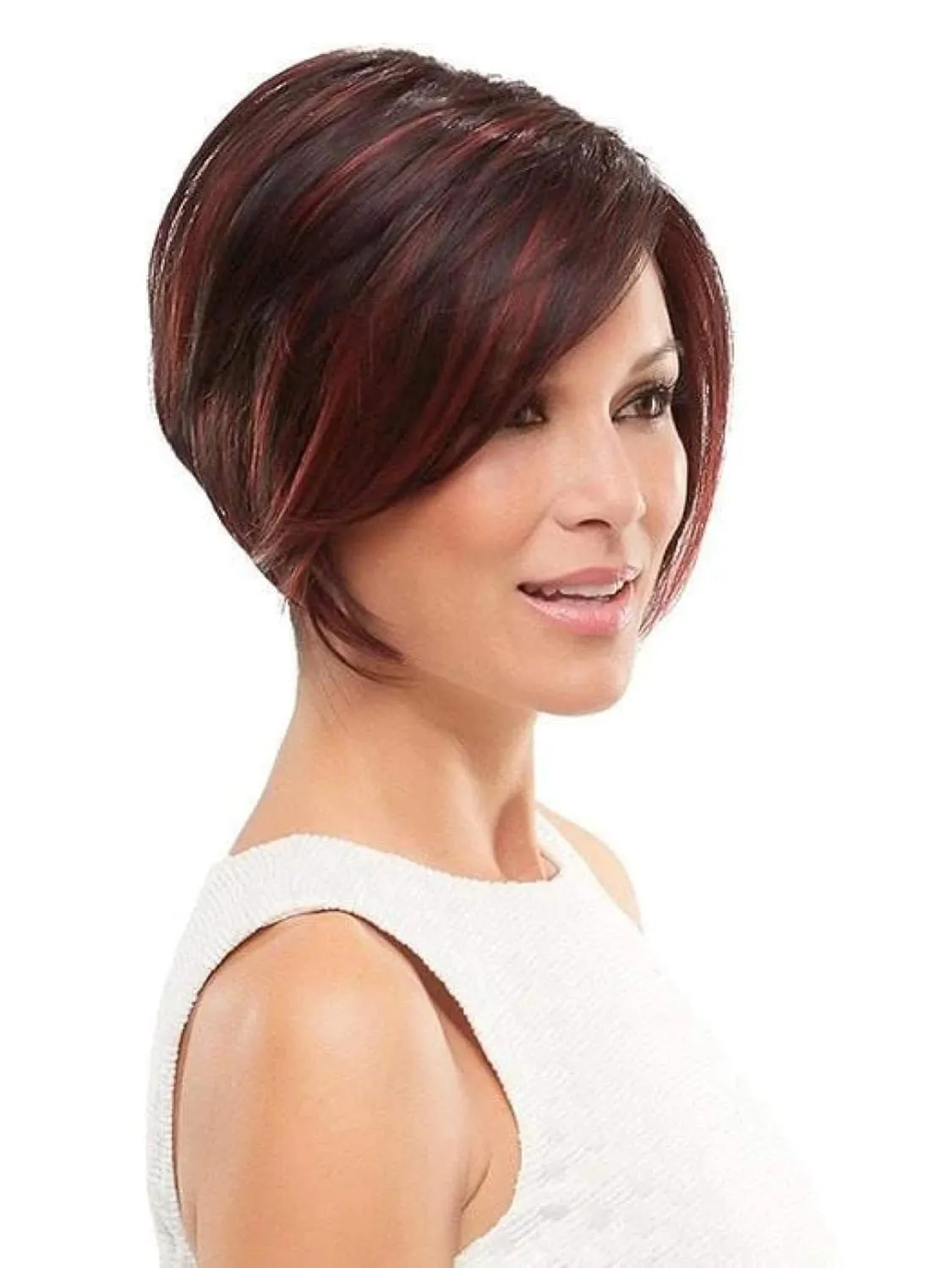 Bundle - 3 item: Ignite Petite Wig by Jon Renau, Christy's Wigs Q & A Booklet & Wide Tooth Comb - Color: 101F48T