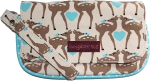 bungalow 360 Vegan Natural Canvas Wristlet