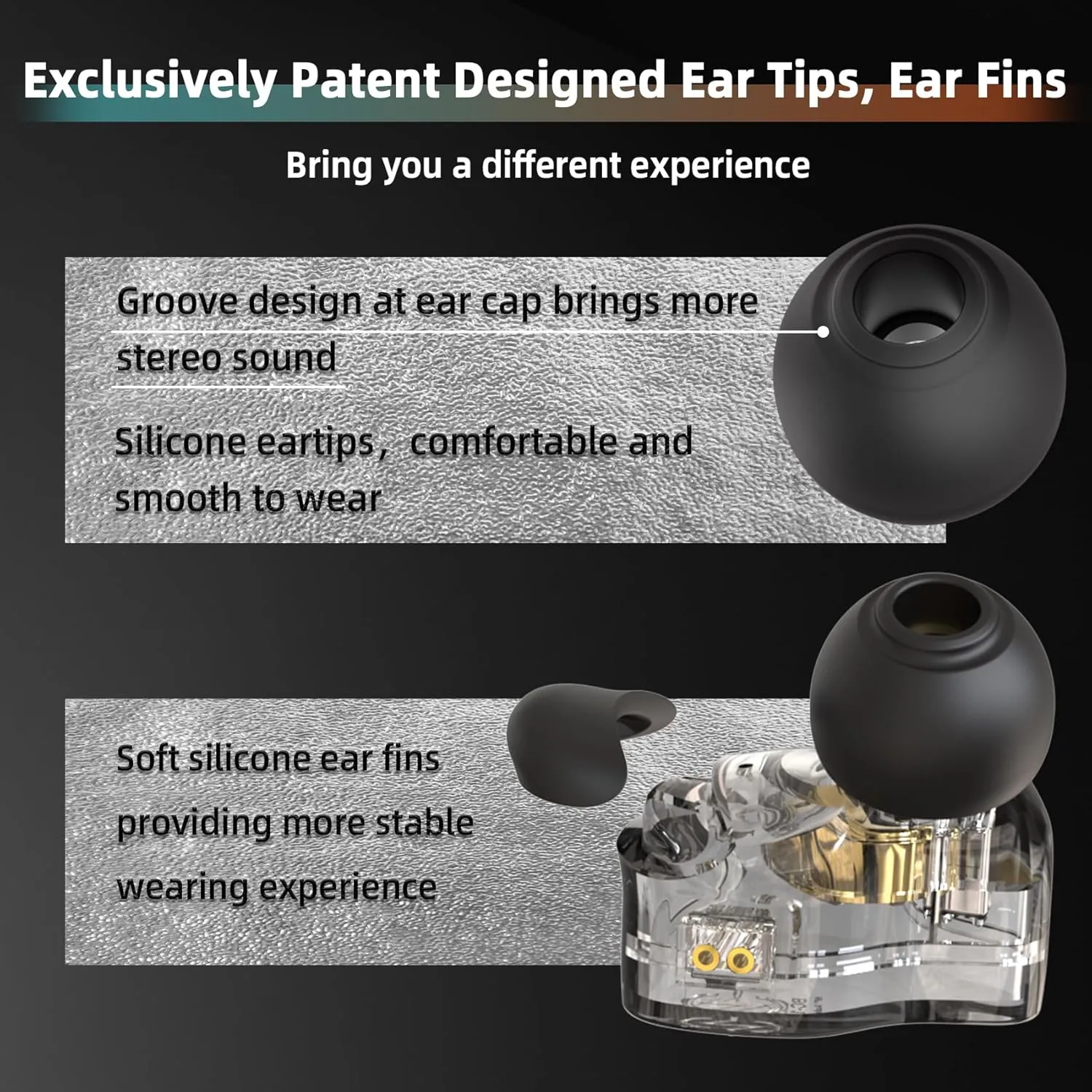CCZ DC01 Pro in Ear Monitor, iems for Gaming, Professional Gaming Earbuds Super Bass Wired Earphones Headphones with 1DD, Patent Ear fins, Patent Ear tips, for Singers Musicians (Cyan without mic)