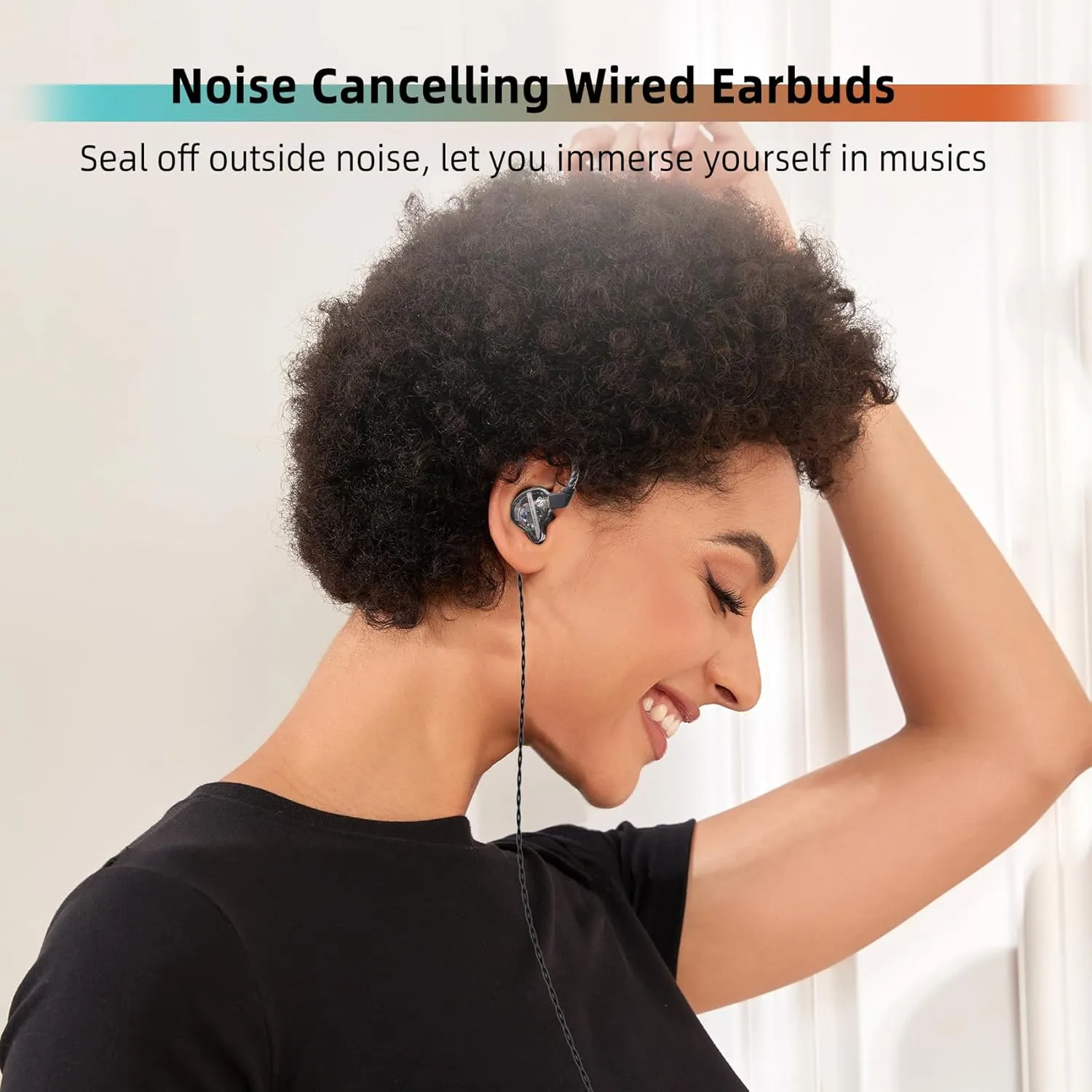 CCZ DC01 Pro in Ear Monitor, iems for Gaming, Professional Gaming Earbuds Super Bass Wired Earphones Headphones with 1DD, Patent Ear fins, Patent Ear tips, for Singers Musicians (Cyan without mic)