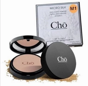 CHO BABY FACE POWDER WATERPROOF MICRO SILK PUFF ANTI-AGING VIT E SPF15   No. M1 by addTOchart