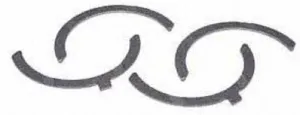 Clevite TW-613S Engine Crankshaft Thrust Washer Set