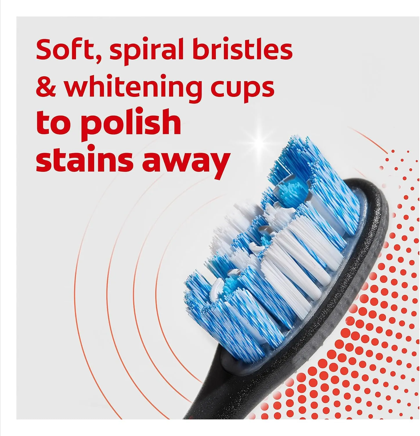 Colgate Optic White Replaceable Head Toothbrush Refill Heads, 2 count, 6 pack