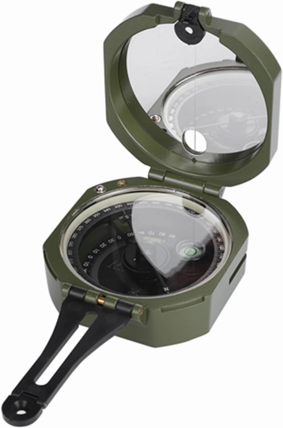 Compass, Compasses Fluorescent Compass High Accuracy Geological Compass Lensatic Compass Outdoor Compass
