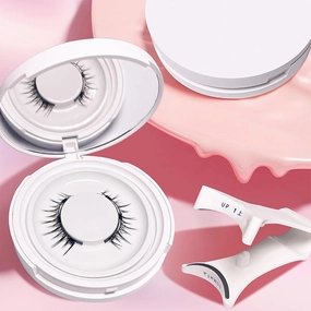 Craft Magnetic Eyelashes, Magnetic Eyelashes with Applicator, Craft Magneticlashes, Double Sided Reusable Magnetics lashes (G,2PCS)