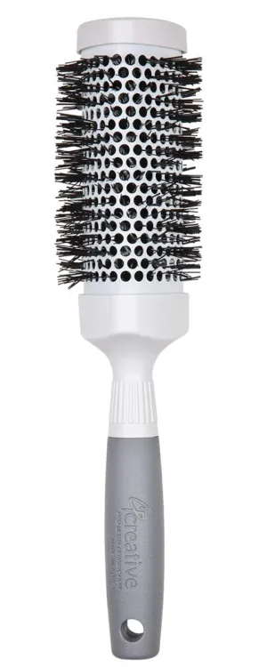 Creative Hair Brushes Triangle Ceramic & Ionic CR100 PRO, Medium 2.5"