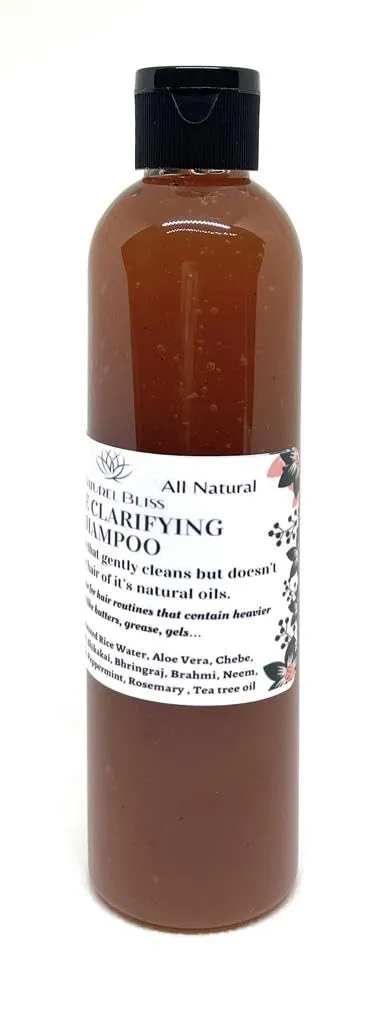 Croton Zambesicus (also know as Chebe powder) Clarifying Shampoo|Sulfate Free|All Natural & Gentle|For Heavy Product Build Up (8 oz)