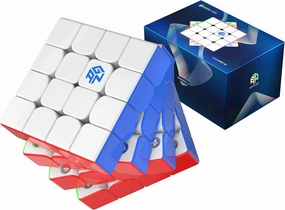 CuberShop GAN 460 M V2 UV Coated, Magnetic 4x4 Speed Cube Stickerless, 160 Magnets Dual-Layer Design 4 by 4 gan 2025 New Flagship Lightweight Speed Cubing (Glossy Bright UV)