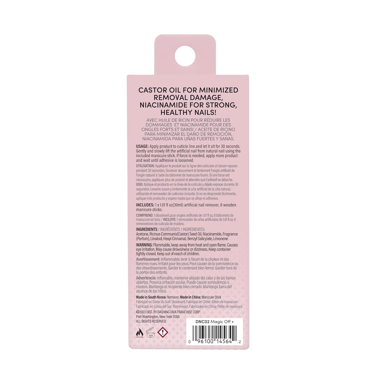 Dashing Diva GelXtend Design & Removal Kit - Nail Tips & Magic Off  Remover - Acrylic Nails with LED Glue - Lasts Up to 14 Days - Press On Remover with Niacinamide and Castor Oil - Lilac Kisses