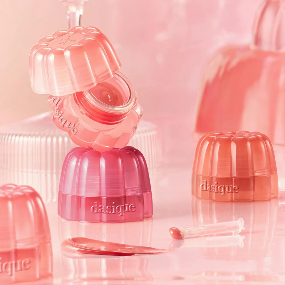 Dasique Chewing Glow Pot #14 Poppy Pudding 0.14 oz | Buildable & Variety of Colors | Bouncy Texture | Dewy Jelly Glow | K-beauty