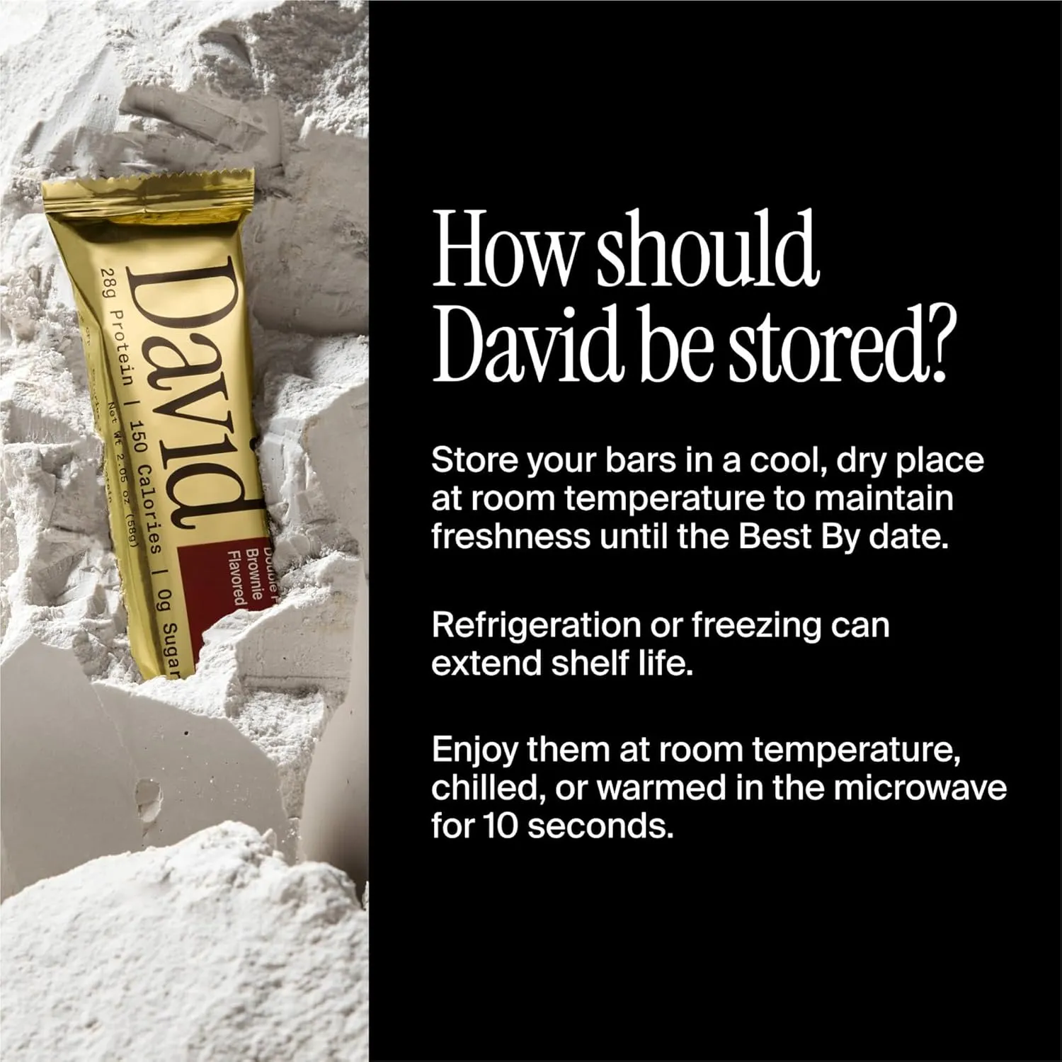 David High Protein Bars No Sugar - Sugar Free Protein Bars, Low Carb, Gluten Free - 28g of Protein, 150 Calories - David Bar On-The-Go Snack - Red Velvet, Pack of 12