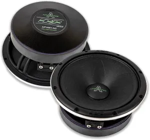 Deaf Bonce 6.5" 180W RMS 4-Ohm Mid-Range Speaker Set Apocalypse Series AP-M61AC