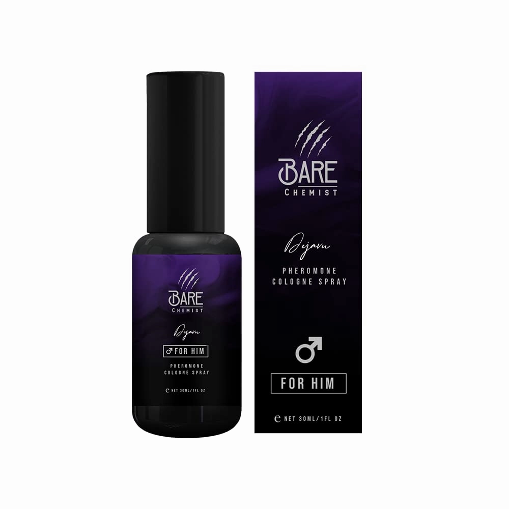 Dejavu Pheromone Cologne for Men [Attraction Formula] - Pheromone Perfume for Men [Long Lasting Results] 1oz - Lavender, Spice, Herbal