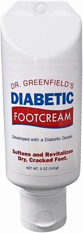 Dr Greenfield's Diabetic FootCream for Dry and Cracked Feet [5 ounces]