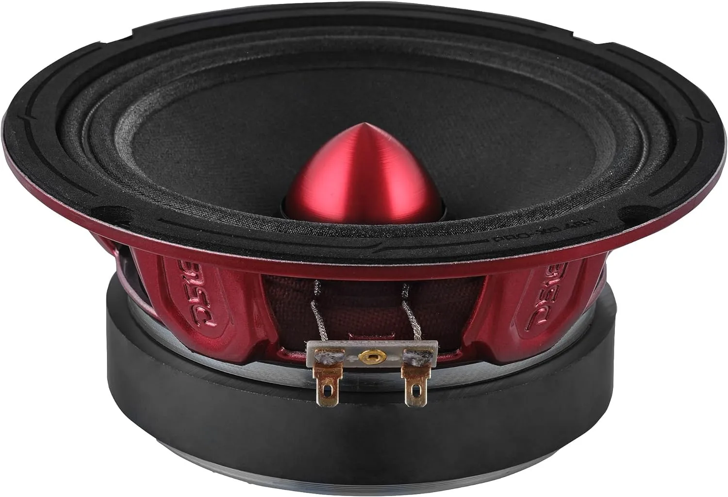 DS18 PRO-X6.4BM 6.5” Mid-Range Loudspeaker with Bullet 250 Watts RMS, 500 Watts Max Power, 4-Ohm - 6.5 inch Car Speakers for Pro Audio Builds
