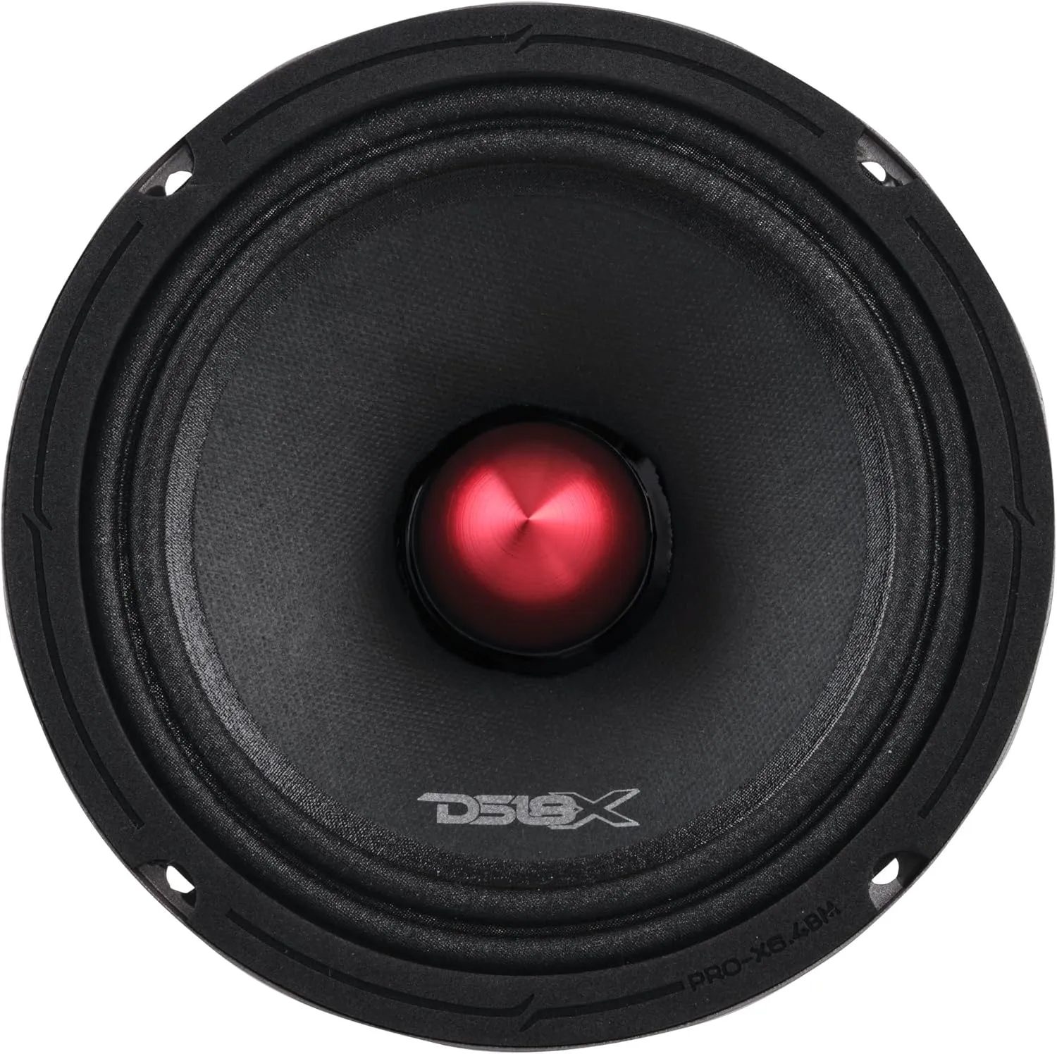 DS18 PRO-X6.4BM 6.5” Mid-Range Loudspeaker with Bullet 250 Watts RMS, 500 Watts Max Power, 4-Ohm - 6.5 inch Car Speakers for Pro Audio Builds