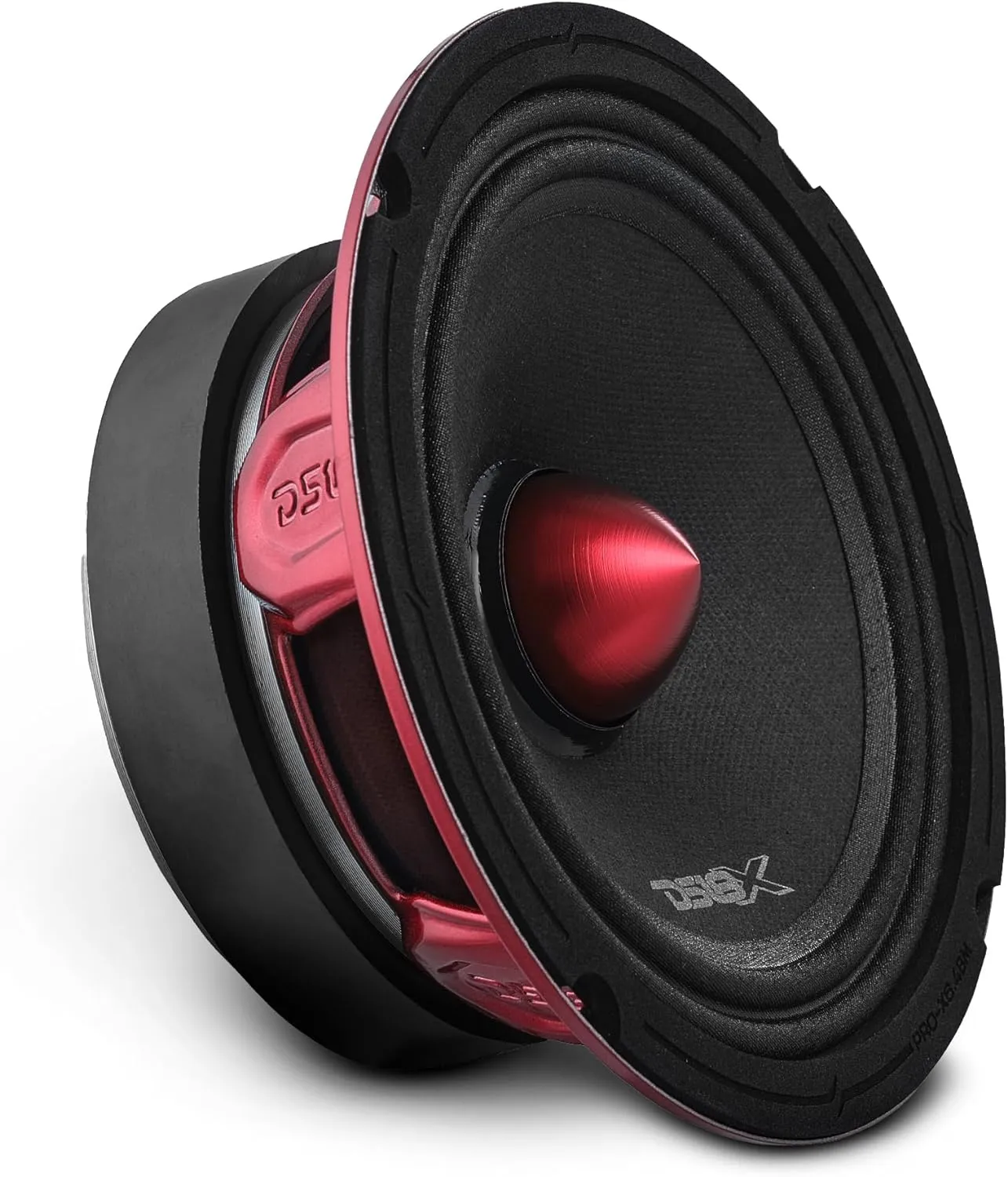 DS18 PRO-X6.4BM 6.5” Mid-Range Loudspeaker with Bullet 250 Watts RMS, 500 Watts Max Power, 4-Ohm - 6.5 inch Car Speakers for Pro Audio Builds