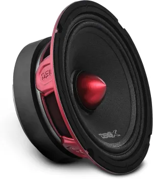 DS18 PRO-X6.4BM 6.5” Mid-Range Loudspeaker with Bullet 250 Watts RMS, 500 Watts Max Power, 4-Ohm - 6.5 inch Car Speakers for Pro Audio Builds
